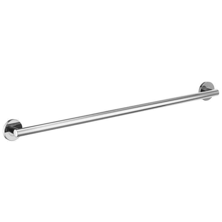 Grab Bar 42 Inch European Round Chrome ADA Concealed Mount Metal - Frankwebs