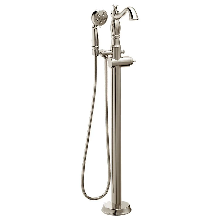 Traditional Single Handle Floor Mount Tub Filler without Handle - Frankwebs