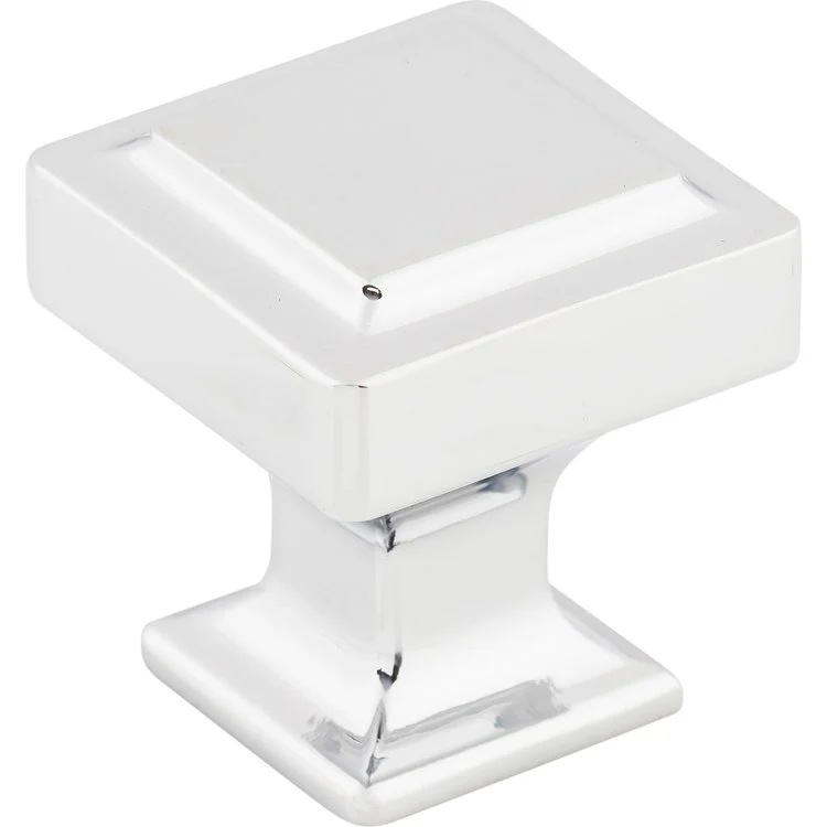 Knob Transcend Ascendra Polished Chrome Zinc Alloy 1-1/8 Inch - Frankwebs