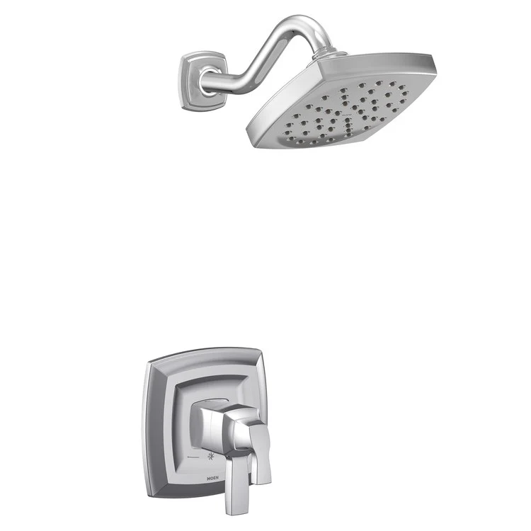 Shower Trim Voss M-Core 4-Series 2 Lever Brushed Nickel WaterSense ADA 1.75 Gallons per Minute - Frankwebs