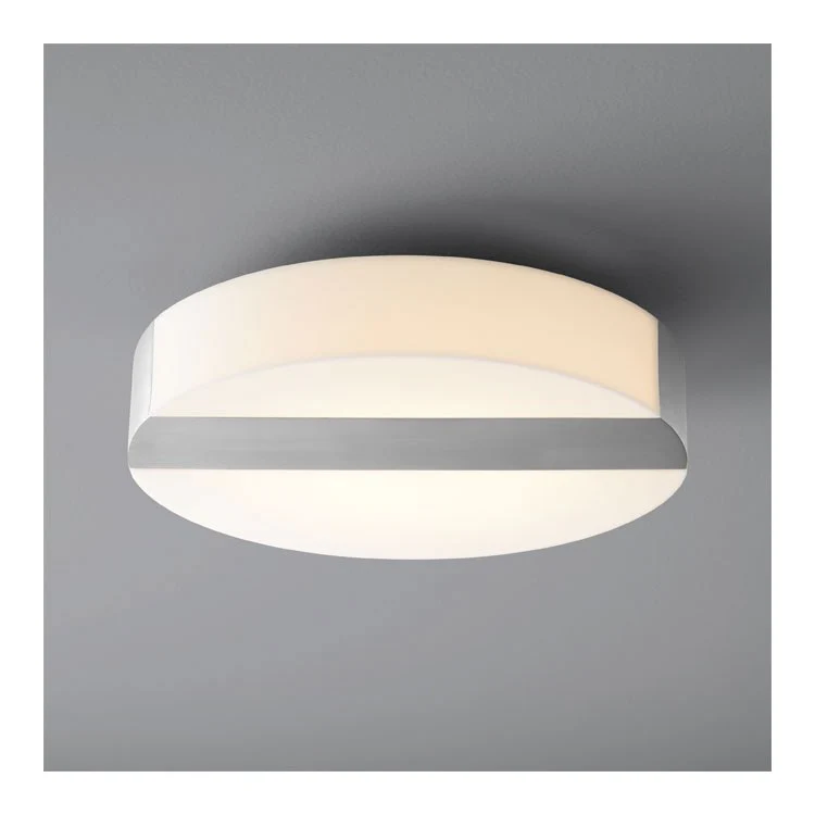 Aurora Single-Light Flush Mount Ceiling Fixture - Black - Frankwebs