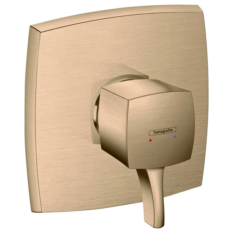 Pressure Balance Valve Trim Ecostat Classic Square 1 Lever Rubbed Bronze ADA 5.44 Gallons per Minute - Frankwebs