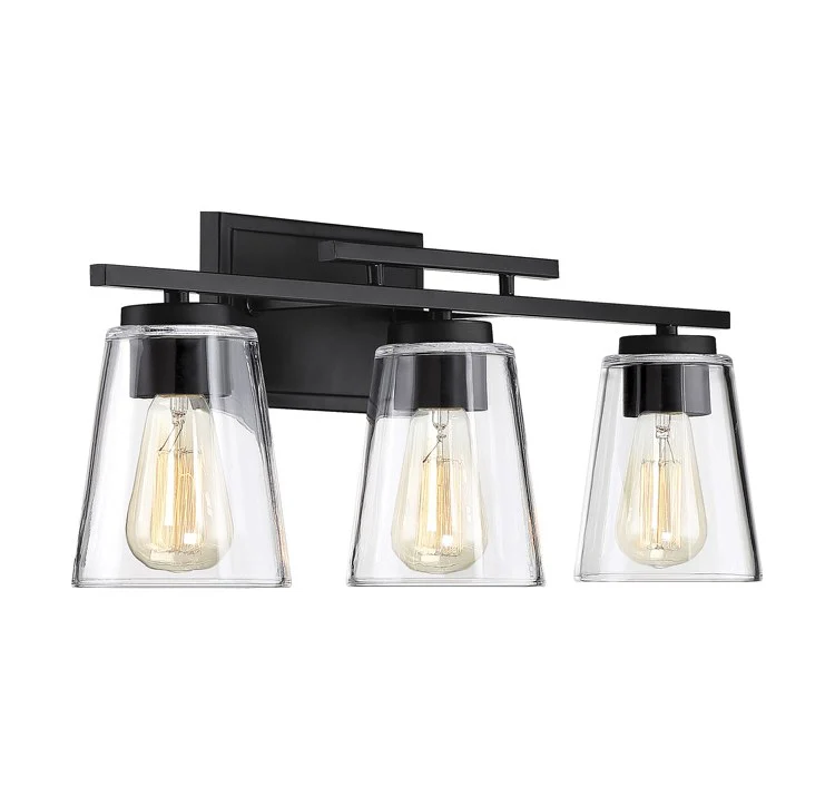 Calhoun Three-Light Bathroom Vanity Fixture - Frankwebs