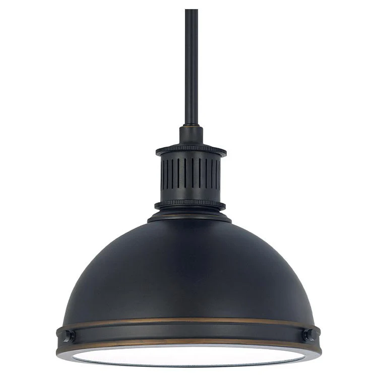 Pratt Street Metal Single-Light LED Pendant - Frankwebs