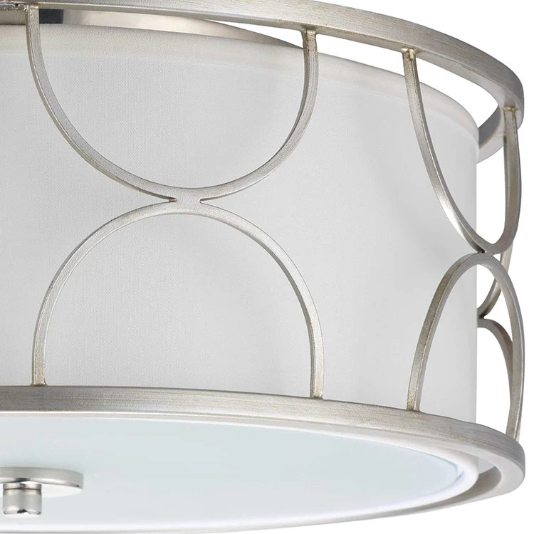 Landree Three-Light Flush Mount Ceiling Fixture - Frankwebs