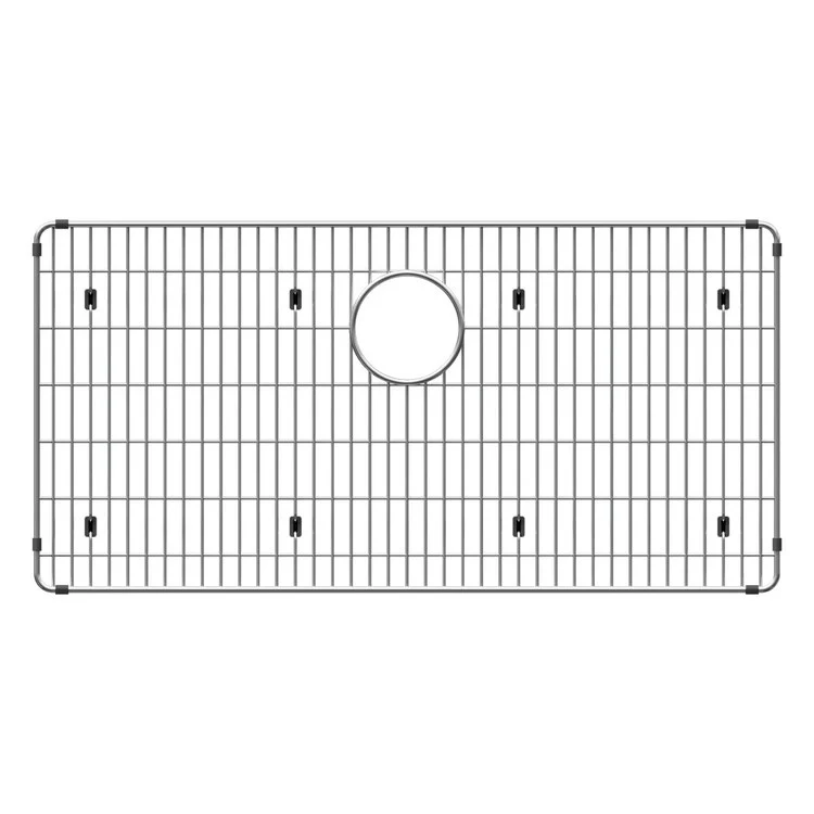 Sink Grid Crosstown Bottom Grid 29 x 14.5 Inch Polished Stainless Steel - Frankwebs