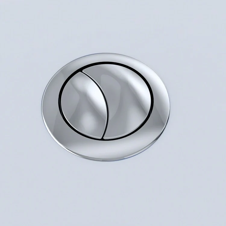 Push Button Aquia Dual Flush MS654 Spare Part 53Millimeter Polished Chrome - Frankwebs