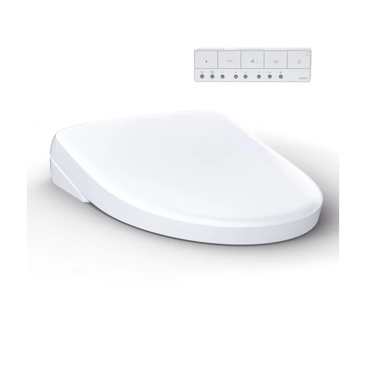 Contemporary S7A Elongated Bidet Seat Washlet+ with Ewater+ and Auto Open/Close Lid - Frankwebs