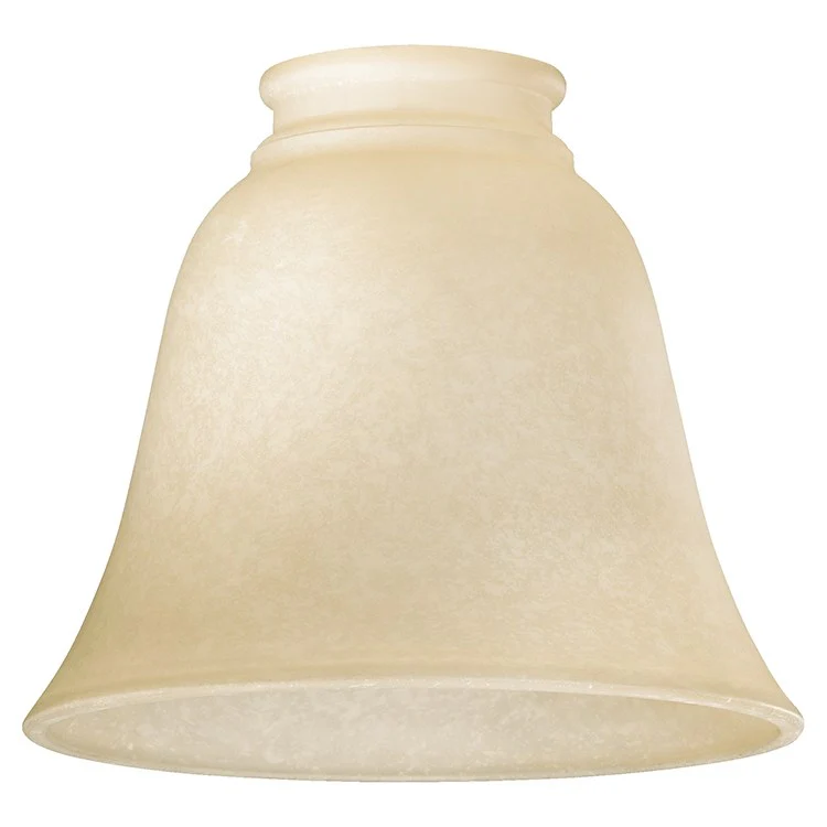 Replacement Amber Scavo Glass Bell Shade with 2.25
