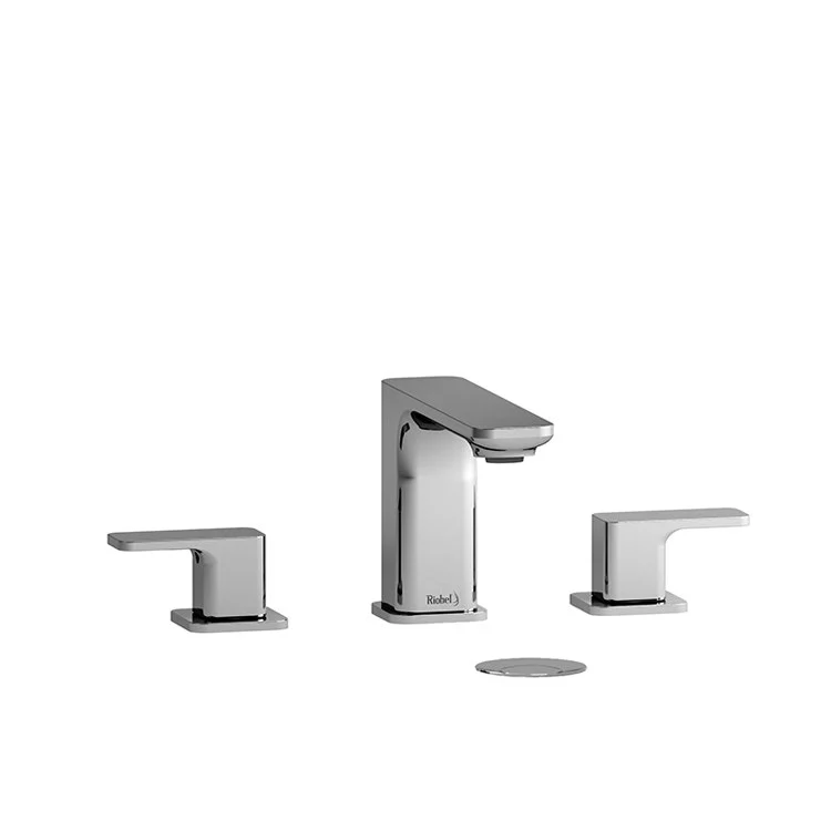 Lavatory Faucet Equinox Widespread 8 Inch Spread 2 Lever ADA Chrome 1.5 Gallons per Minute - Frankwebs