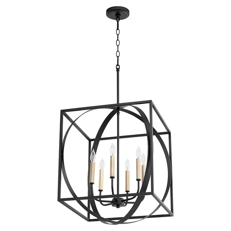 Signature Six-Light Cube/Sphere Pendant - Frankwebs