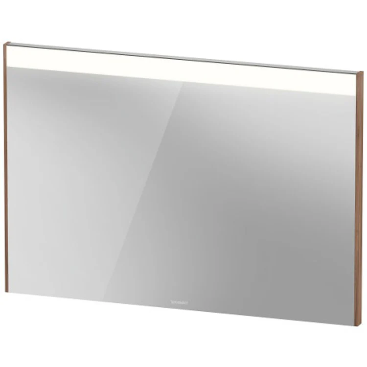 Mirror Brioso 27-1/2 x 40-1/8 Inch White Matte with Lighting Rectangle 1-3/4 Inch - Frankwebs