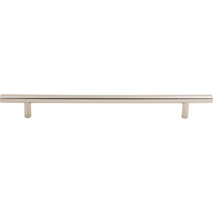 Pull Asbury Hopewell Bar Polished Nickel Steel 8-4/5 Inch 11-3/4x1/2x1-4/9 Inch - Frankwebs