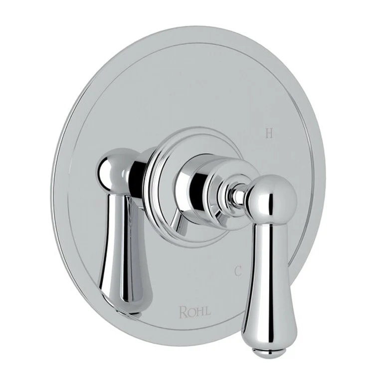 Pressure Balance Valve Trim Georgian Era 1/2 Inch without Diverter 1 Lever Polished Chrome - Frankwebs