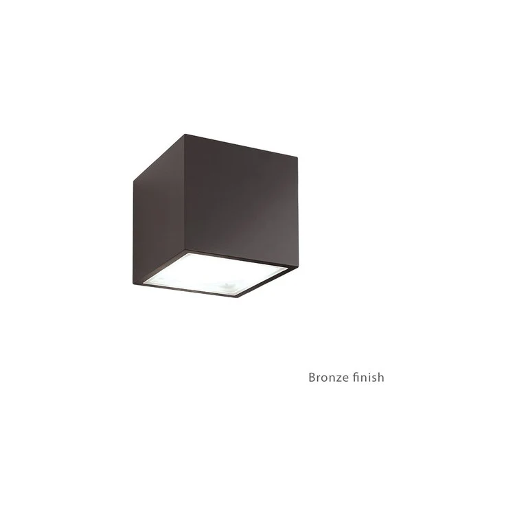 Bloc Two-Light LED Outdoor Up and Down Wall-Mount Lighting Fixture 3500K - Frankwebs