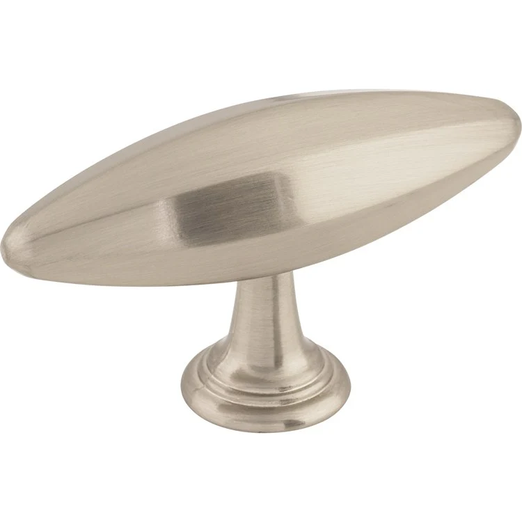 Knob Chareau T Large Brushed Satin Nickel Zinc Alloy 3 Inch - Frankwebs