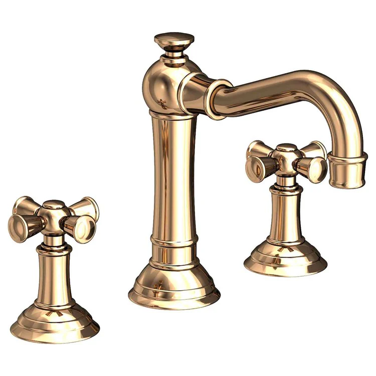Lavatory Faucet Jacobean Widespread 8 to 20 Inch Spread 2 Cross ADA Satin Bronze PVD 1.2 Gallons per Minute Brass Spout Height 4-13/16 Inch - Frankwebs