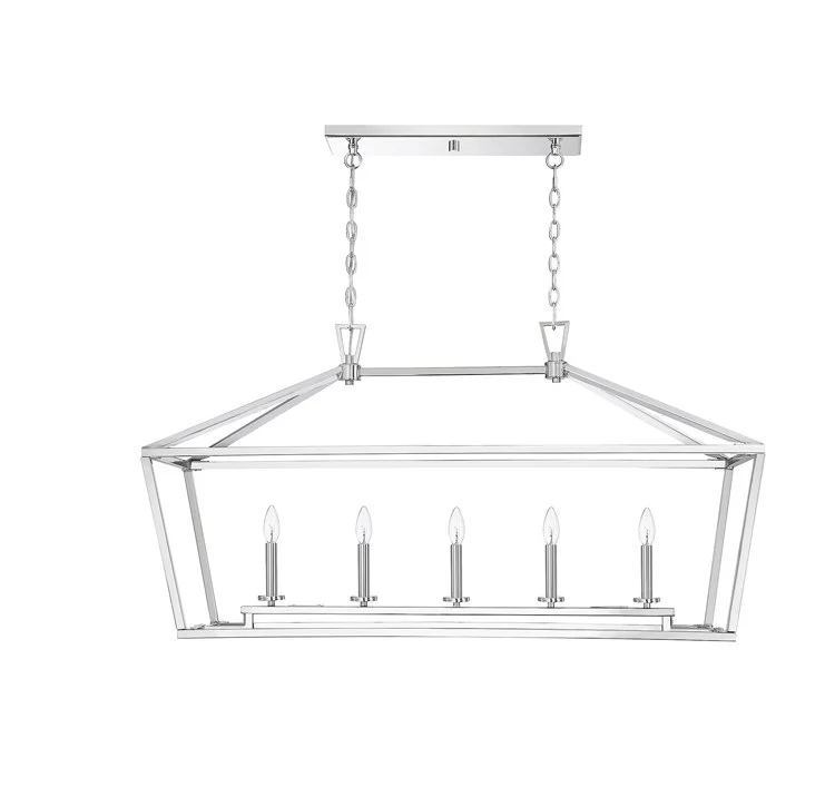 Townsend Five-Light Linear Chandelier - Frankwebs