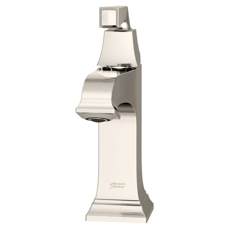 Town Square S Single-Handle Monoblock Bathroom Sink Faucet with Push-Pop Drain - Polished Chrome Brass - Frankwebs