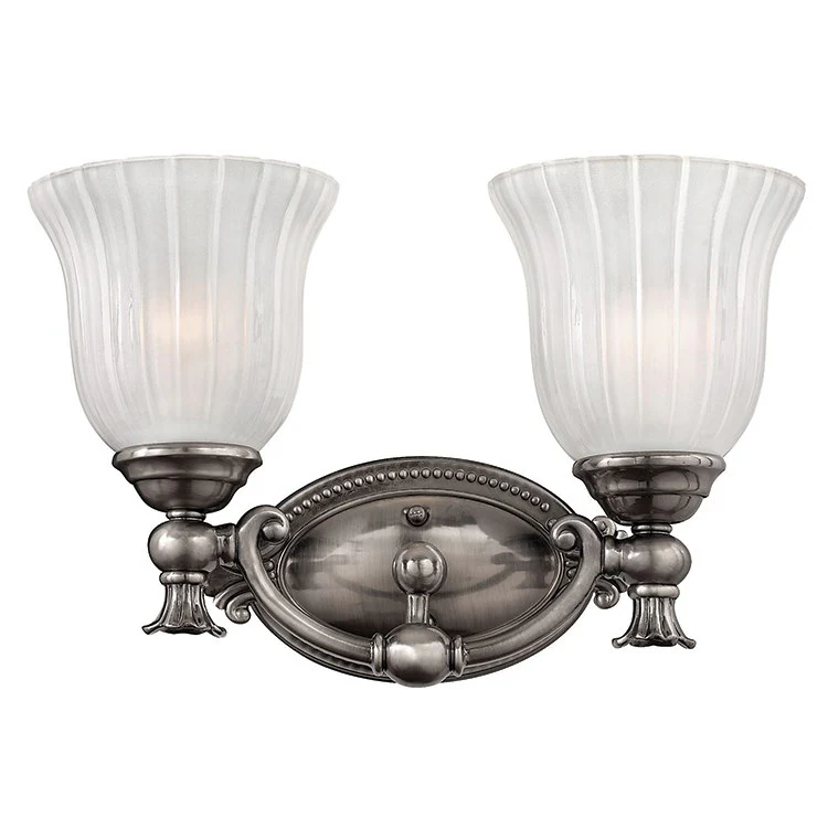Francoise Two-Light Bathroom Lighting Fixture - Frankwebs