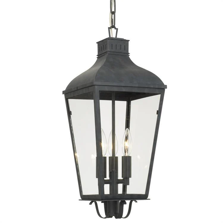 Dumont Three-Light Outdoor Chandelier - Frankwebs