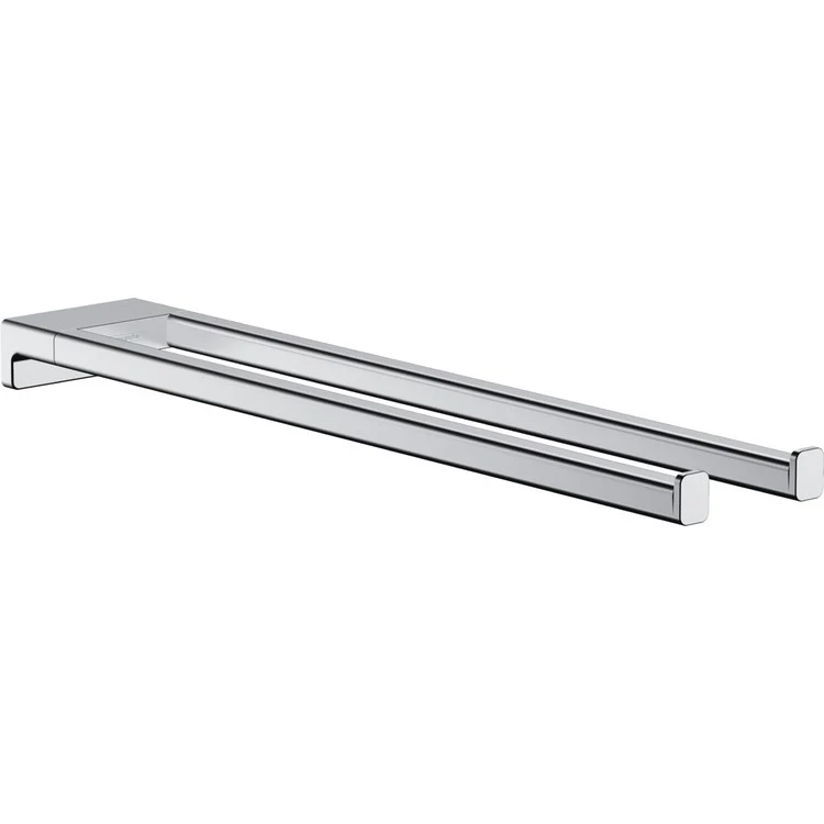 Towel Bar AddStoris 18 Inch Dual Matte Black Metal - Frankwebs