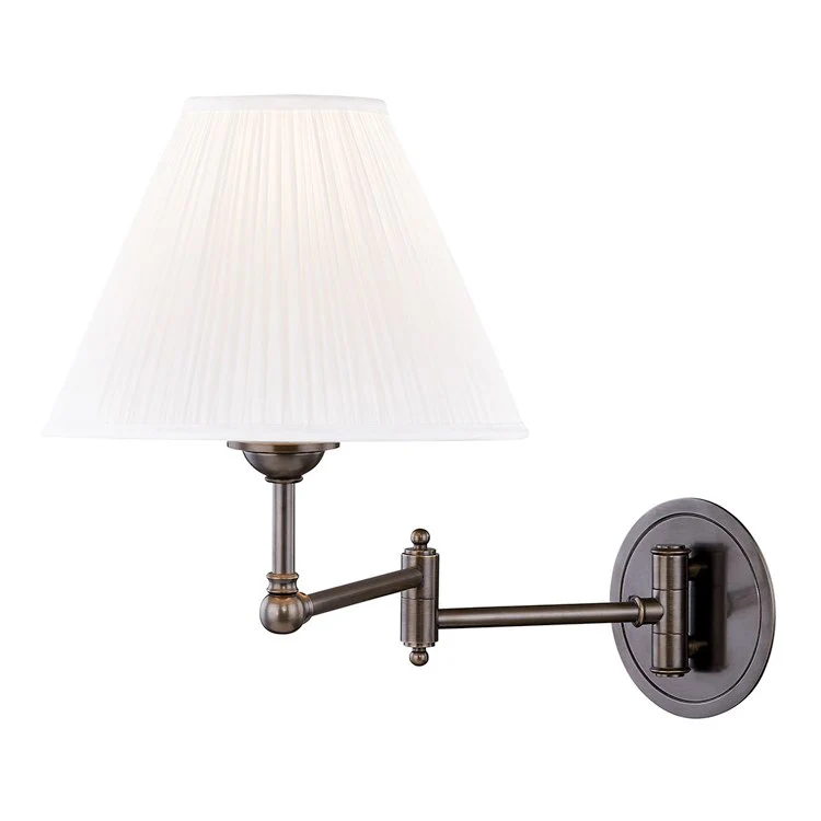 Signature No.1 Single-Light Adjustable Wall Sconce by Mark D. Sikes - Frankwebs