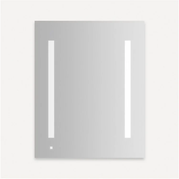 Medicine Cabinet AiO 24W x 30H x 4D Inch 1 Doors Mirror Flat Top Aluminum Yes Right Hand Side Recessed/Surface Cool White LUM Lighting 4000 Kelvin - Frankwebs