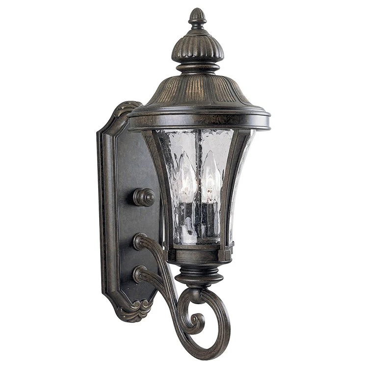 Nottington Two-Light Wall Lantern with Bottom Bracket - Frankwebs