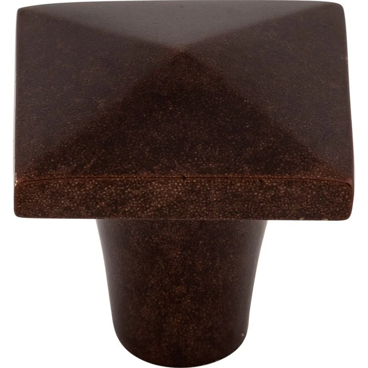 Knob Aspen Square Silicon Bronze Light Bronze 1-1/4 x 1-1/4 x 1-1/4 Inch 1-1/4 Inch - Frankwebs