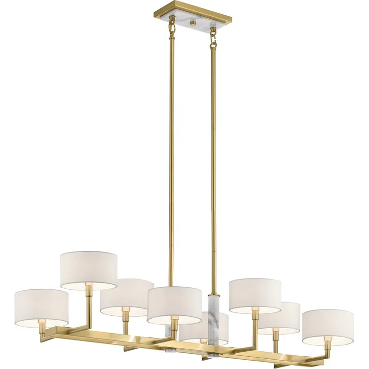Laurent Eight-Light Linear Chandelier - Frankwebs