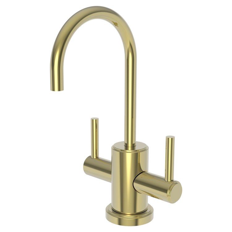 Water Dispenser Seager Hot and Cold 2 Lever Gooseneck Antique Nickel - Frankwebs