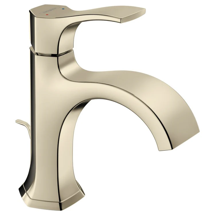 Lavatory Faucet Locarno Deck Mount 1 Lever ADA Brushed Nickel 1.2 Gallons per Minute - Frankwebs