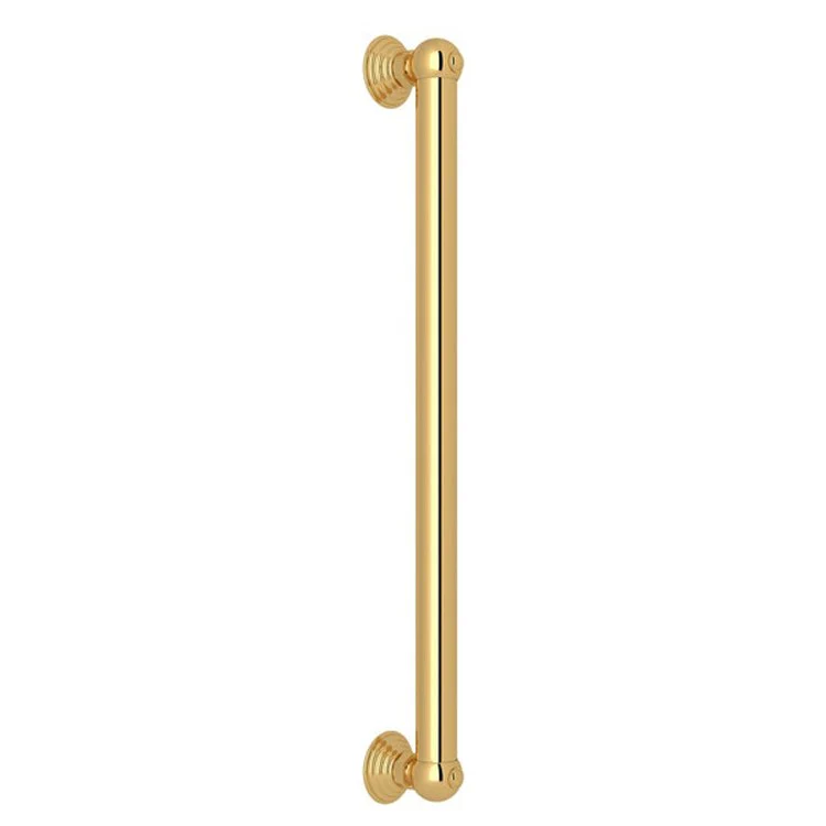 Grab Bar 18 Inch with Viaggio/Hex/Acqui/San Julio Escutcheon Italian Brass ADA Wall Mount Brass - Frankwebs