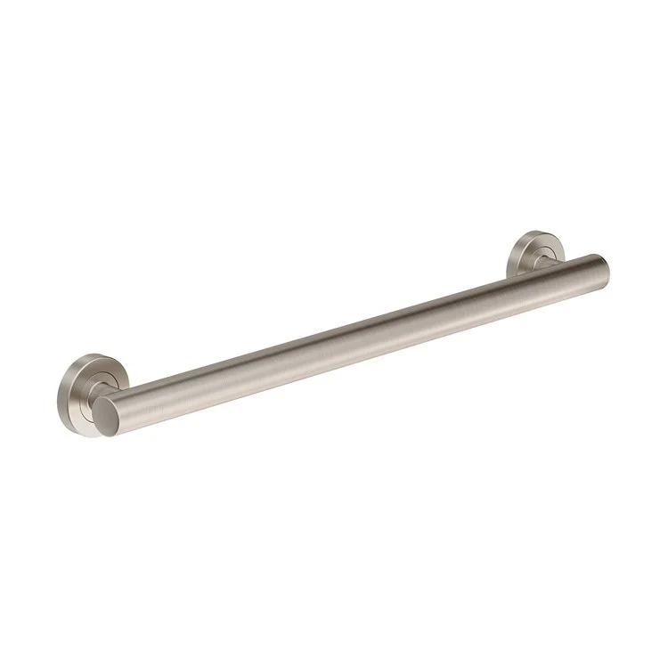 Grab Bar Dia 24 Inch Single Satin Nickel ADA Wall Mount Stainless Steel - Frankwebs