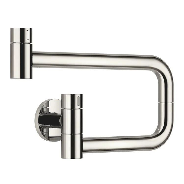 Pot Filler TARA ULTRA Cold Water Valve 1 Knob Chrome 1 Hole 1.5 Gallons per Minute - Frankwebs