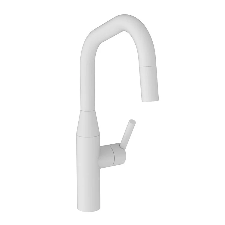 Kitchen Faucet East Square 1 Lever Satin Brass PVD Pull Down Spout Height 10-1/3 Inch 1.8 Gallons per Minute - Frankwebs