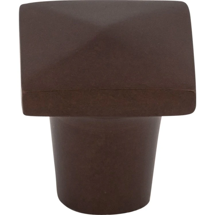 Knob Aspen Square Light Bronze 3/4 x 3/4 x 7/8 Inch 7/8 Inch - Frankwebs