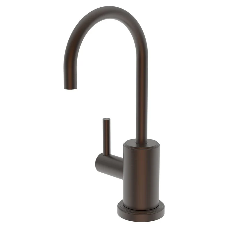 Hot Water Dispenser Seager 1 Lever Gooseneck Polished Gold PVD - Frankwebs