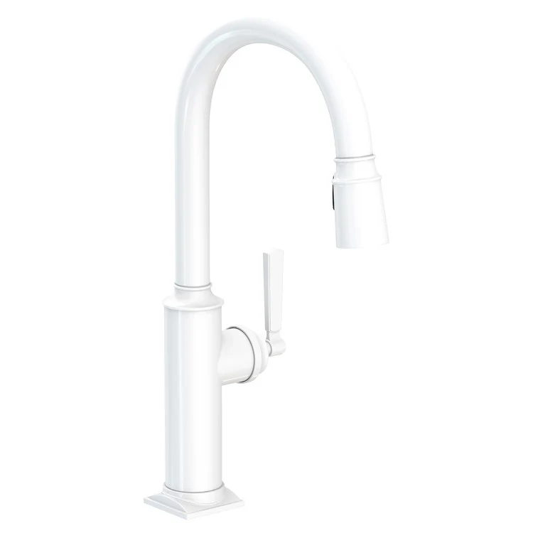 Kitchen Faucet Adams 1 Lever ADA Flat Black Pull Down Spout Height 10-1/2 Inch 1.8 Gallons per Minute - Frankwebs