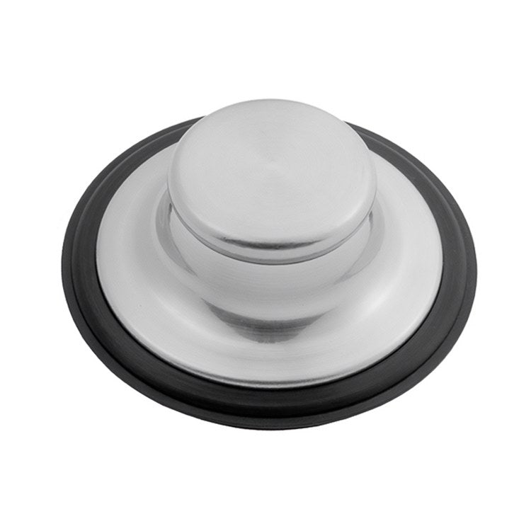 Stopper Matte Black Brass for Continuous Feed Waste Disposals 3-1/2 Inch - Frankwebs