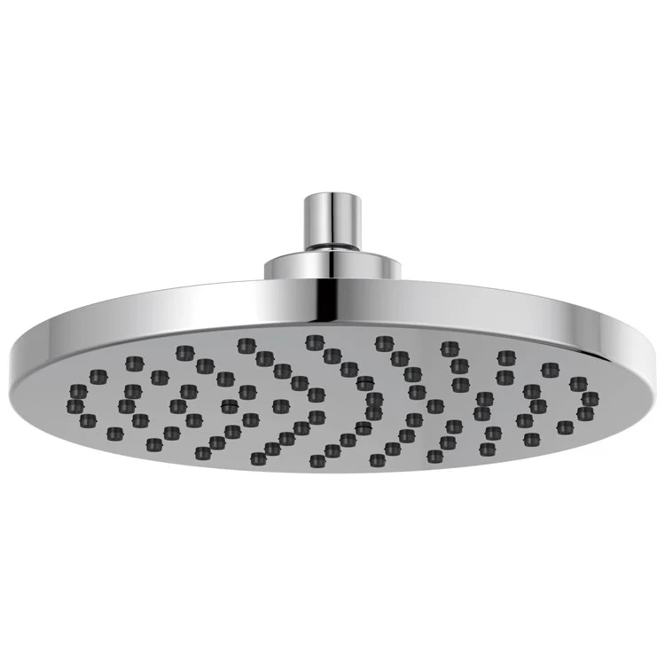 Showerhead Universal Showering 1 Function Rain Can Brilliance Luxe Gold 10 Inch 1.75 Gallons per Minute Round - Frankwebs