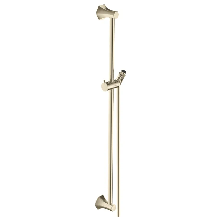 Wall Bar Locarno Brushed Nickel 24 Inch Includes Wall Bar Handshower Hose Slider Metal - Frankwebs