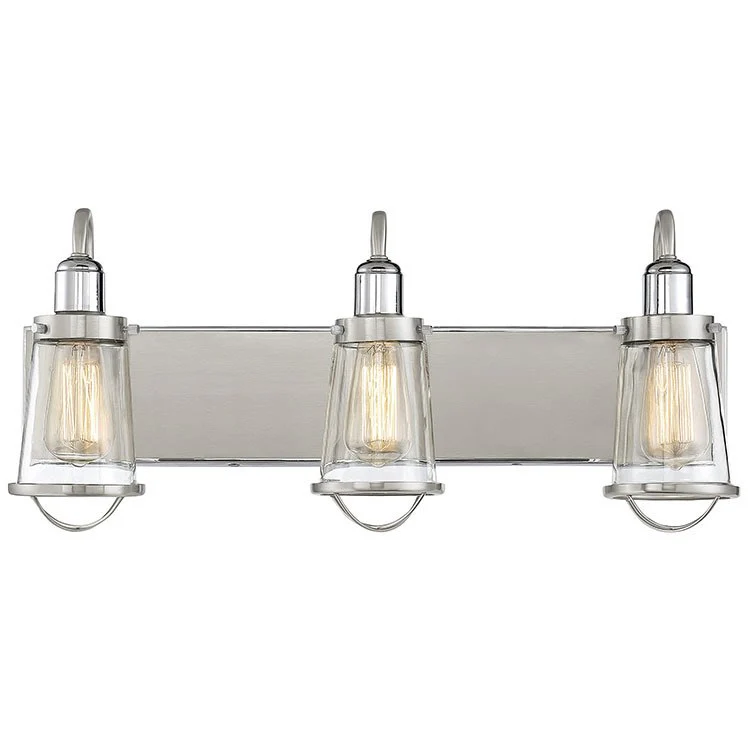 Lansing Three-Light Bathroom Vanity Fixture - Frankwebs