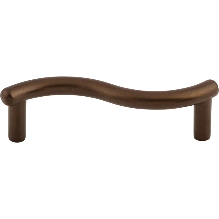 Pull Nouveau Spiral D Handle Antique Copper Zinc Alloy 3 Inch 3-5/8x3/4x1 Inch - Frankwebs