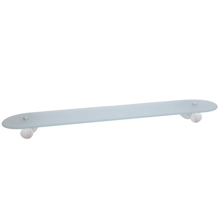 Shelf Plumer Wall Mount Brushed Nickel 28 x 11 x 11 Inch Brass Glass - Frankwebs