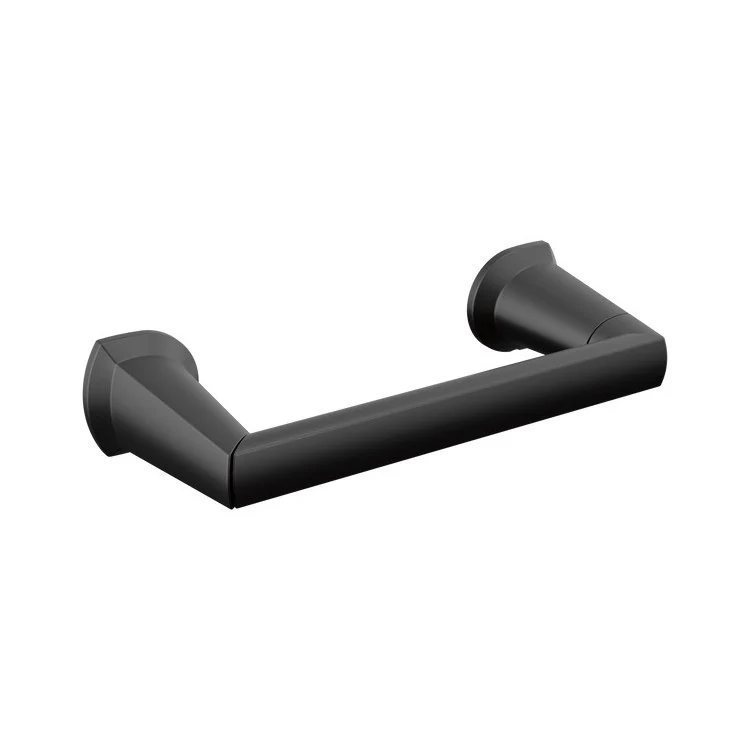 Toilet Paper Holder Galeon Pivoting Matte Black 6-13/16 Inch 3-1/2 Inch - Frankwebs