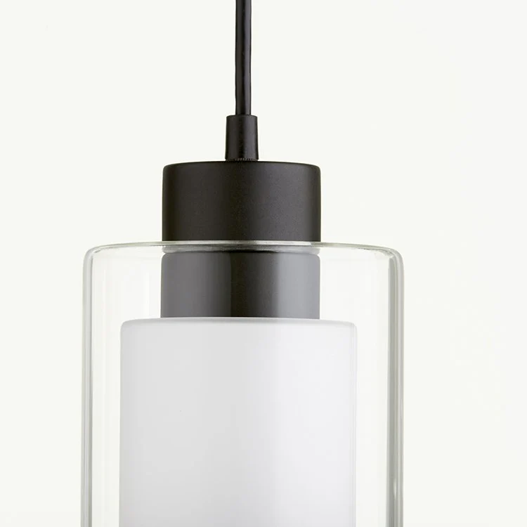 Signature Single-Light Mini Pendant with Dual-Layer Shade - Frankwebs
