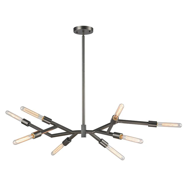 Freeform Eight-Light Chandelier - Frankwebs