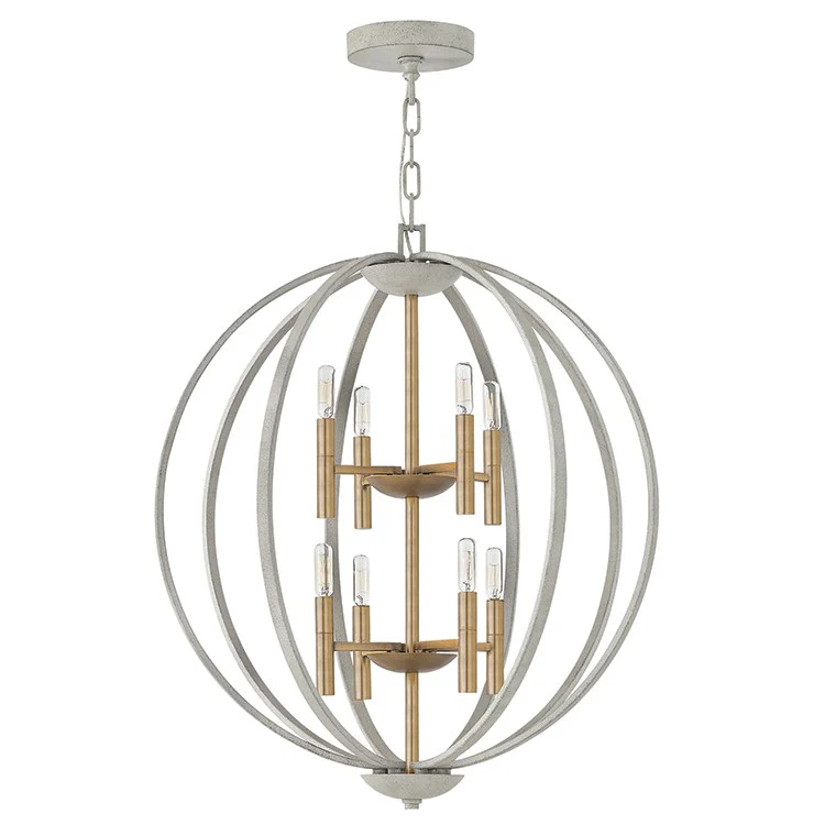 Euclid Eight-Light Two-Tier Pendant - Frankwebs